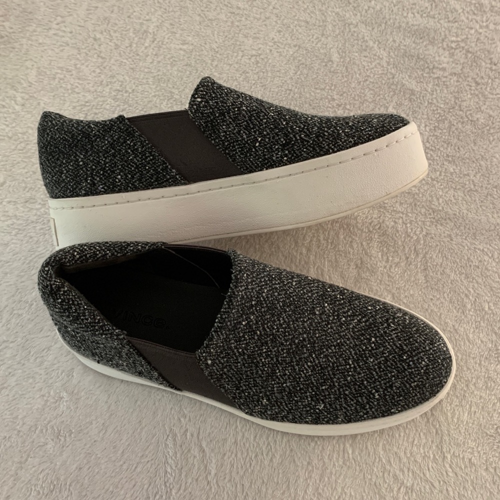 Vince Tweed Warren Slip Ons - Picture 2 of 11